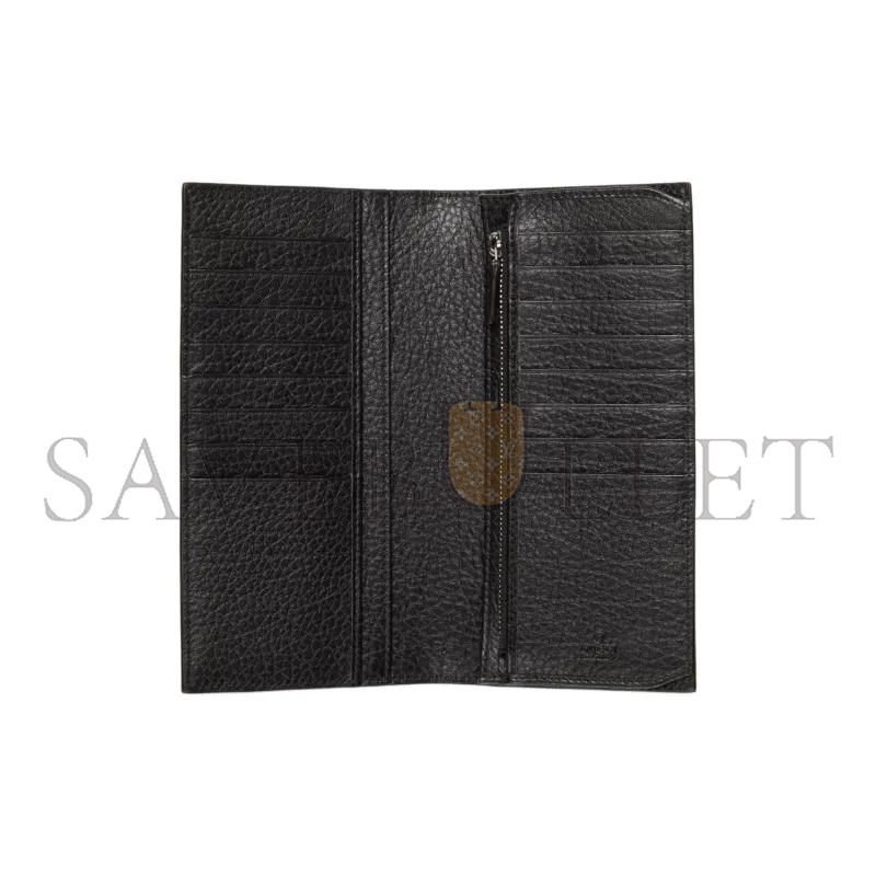GUCCI GRAINED LEATHER WALLET 795331 (19*10*2cm)